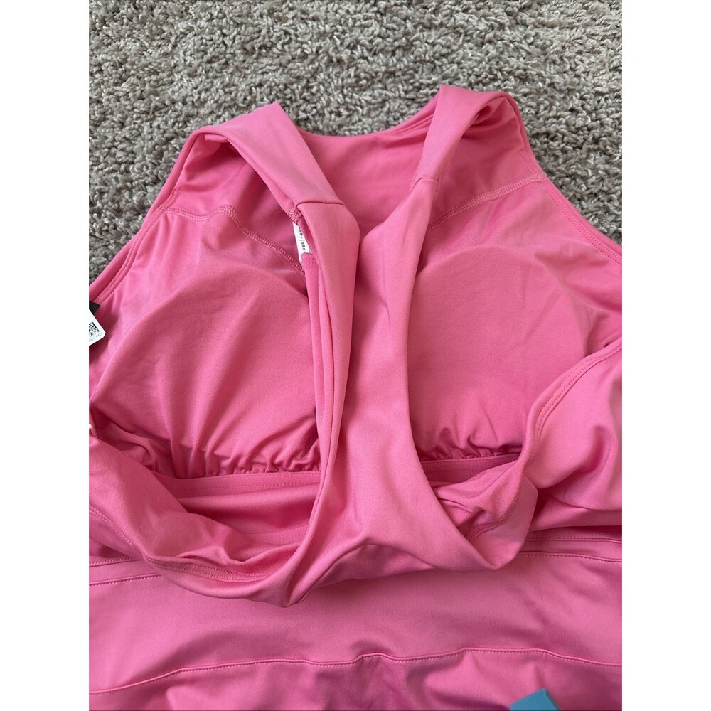 Adidas Tennis Climacool Y-Dress Women's Size XL Pink JG3634 MRSP $90 New - Picture 5 of 5